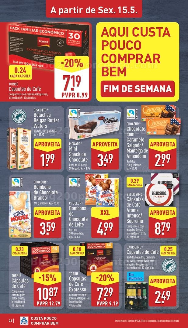 Antevisão Folheto ALDI Promoções de 11 a 17 maio